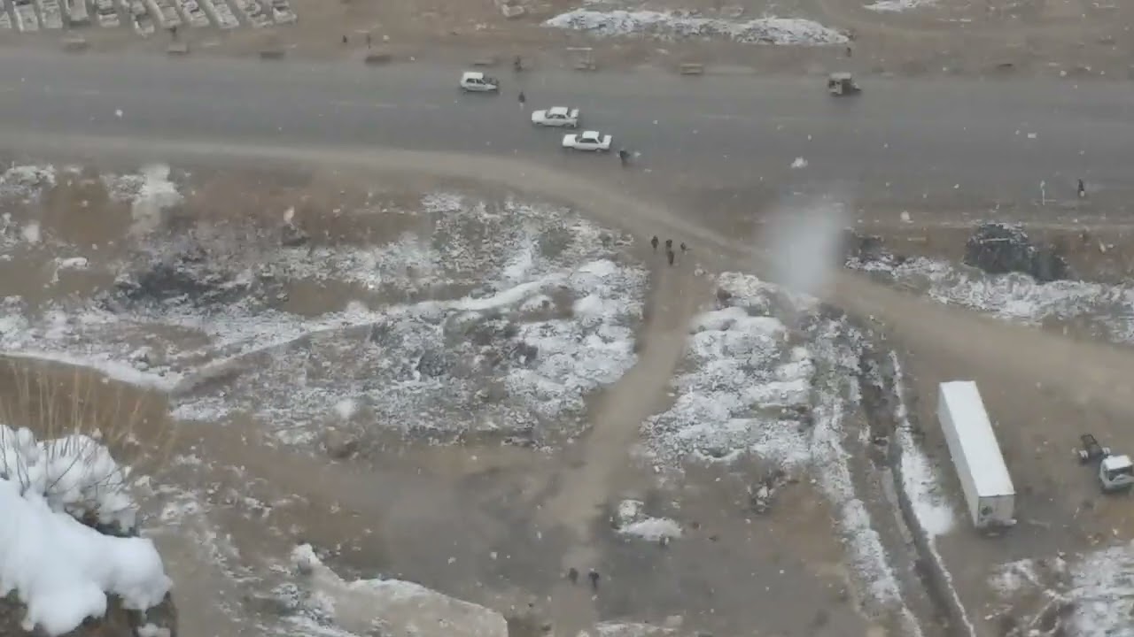 Snow Fall Hazara Town Quetta 