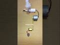 How to Run Smoke Generator With Belt Drive DC Motor #dcmotor #tech #shorts #project
