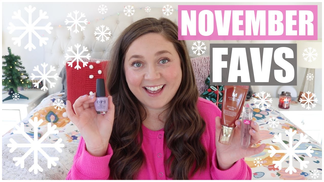 November Favorites! Tech Stuffs, Makeup, Nail Polish. TV Show & More