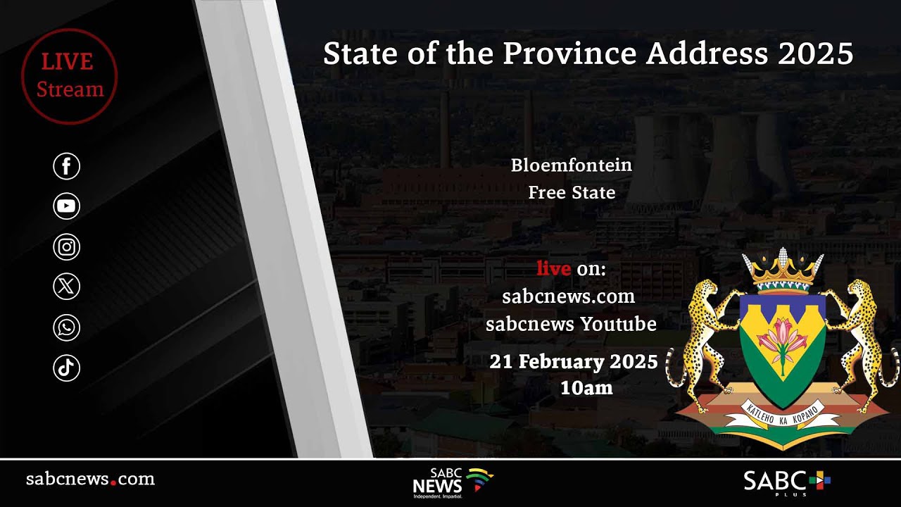 State of the Province Address 2025 I Free State