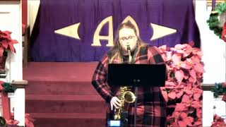 Carthage Music Club Gracie Sexton performing "O Holy Night."