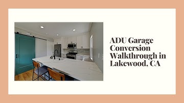 ADU Garage Conversions