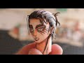 Sculpting Eren Jaeger With PAPER! - Attack On Titan (Shingeki No Kyojin)