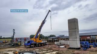 Ibstock - Precast Concrete Lift Shaft Construction