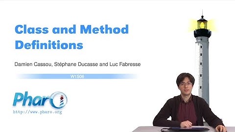 🐥 Définition de classe et méthodes (W1S6-FR)