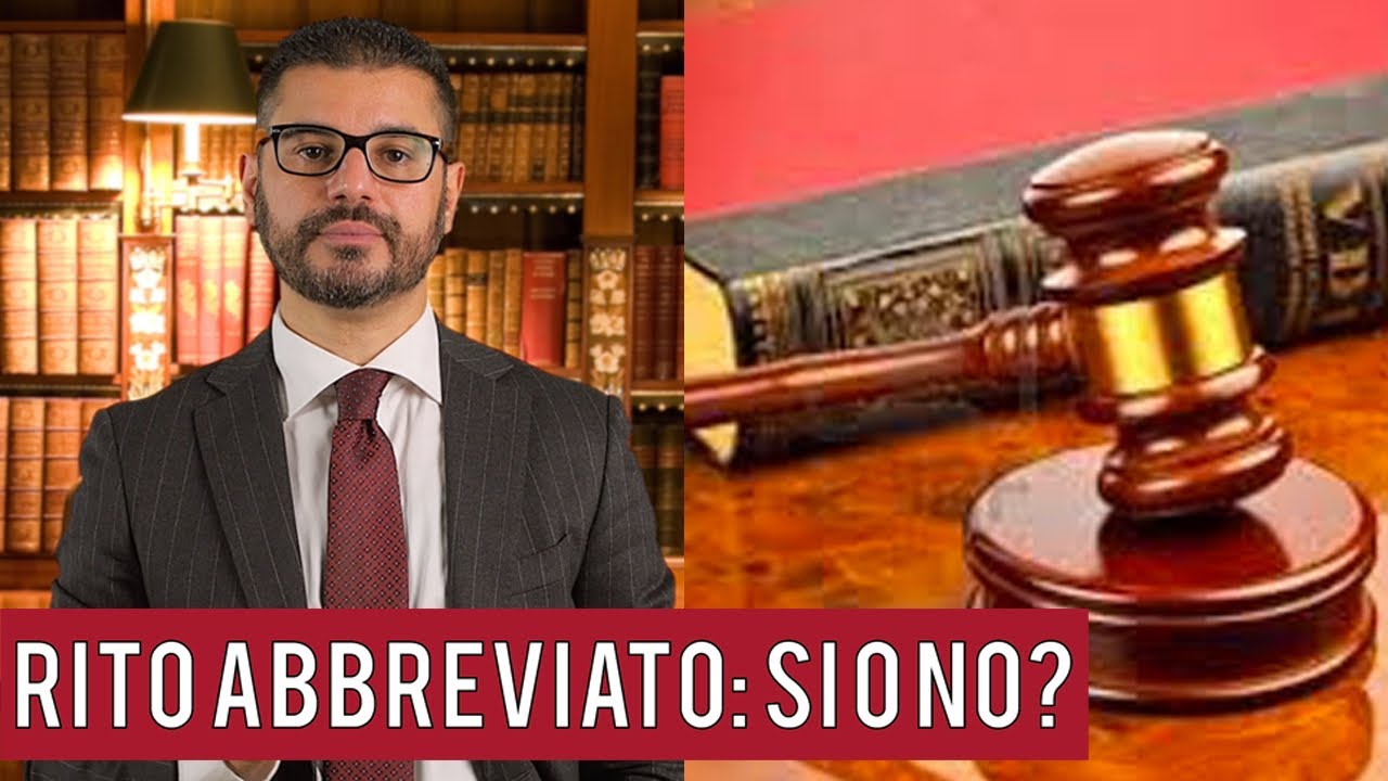 Rito abbreviato: sì o no?