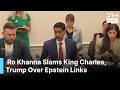 Ro Khanna Calls Out King Charles, Trump Over Epstein Links, Asks King to Meet Andrew Victims | AB1G