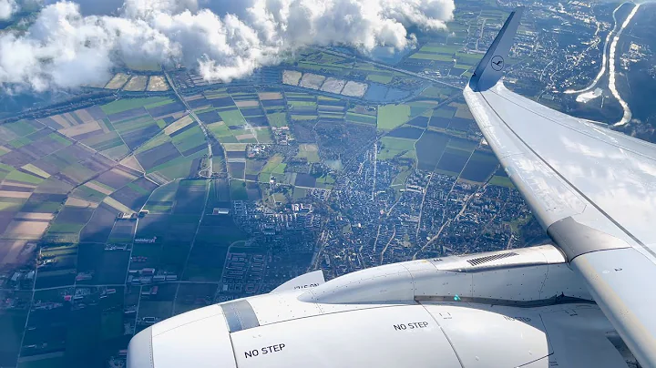Lufthansa Airbus A321NEO Onboard Landing | Munich Airport MUC