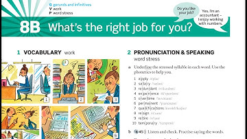 English File Intermediate Student’s book 3rd edition 8B 4.41-4.49/ 4.50 #english #work #job