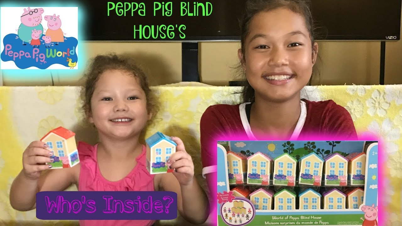 peppa pig blind house