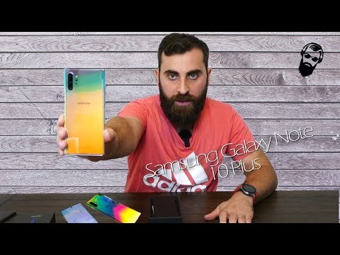 ჩემი ახალი სმარტფონის Samsung Galaxy Note 10 Plus -ის მიმოხილვა UNBOXING