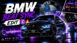 😈🏎️ BMW x Beat Sync = Pure Goosebumps 🔥Smooth Transitions + Hard Beats = Killer Edit 🎶💨