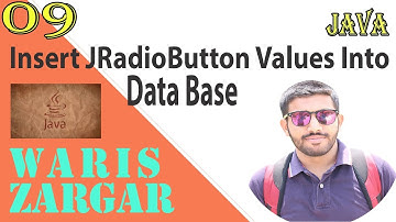 How To Insert Radio Button Value In Database In Java Netbeans ( Hindi | Urdu) Pat 8