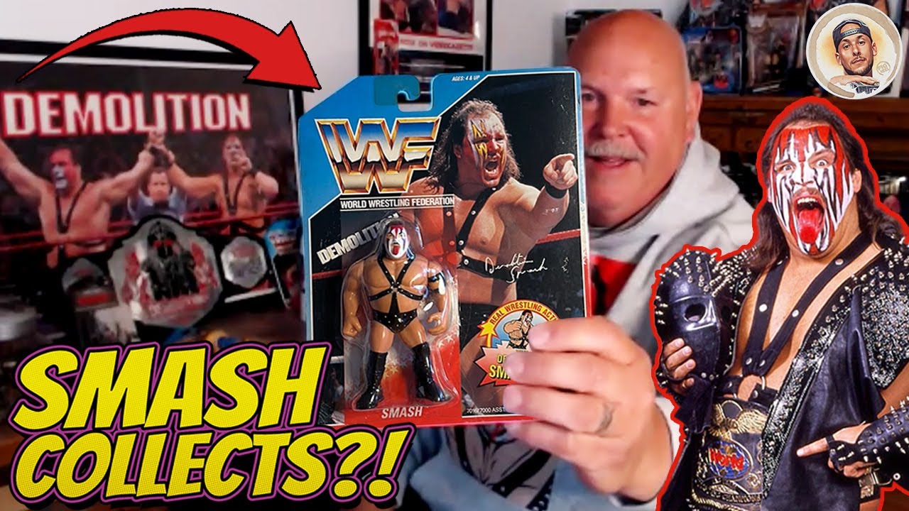 DEMOLITION SMASH COLLECTS WWE ACTION FIGURES?! - YouTube