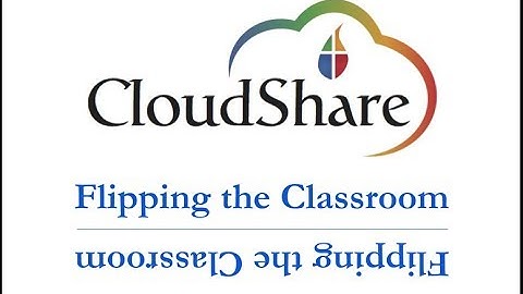 Cloudshare Support Session - Flipping the Classroom