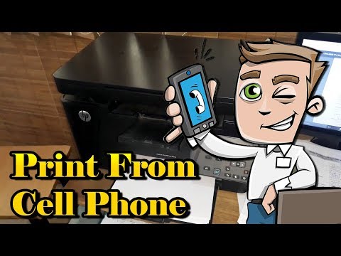 HP Laserjet Pro MFP M126nw wifi mobile phone printing