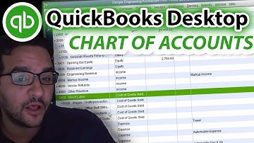 QuickBooks Desktop Chart of Accounts - Complete Tutorial