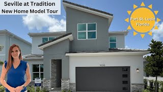 2 Story Home Seville Tradition New Homes Port St Lucie Florida