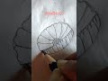 Easy Doodle Flower Drawing #flowerdrawing #pencilart #reelsyoutube