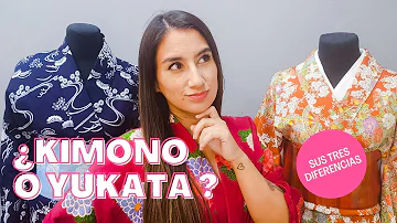 ¿Cuál es la diferencia entre un kimono y un yukata?