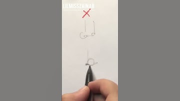 How to draw a nose...😊✨#shorts #fyp #art #viral #tutorial