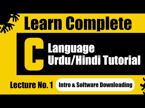 ✅ C Language Lecture 1 | Introduction and Dev C++ Software | Easy tutorials for Beginners in Urdu