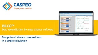BILCO - software application for data reconciliation by mass balancing screenshot 1
