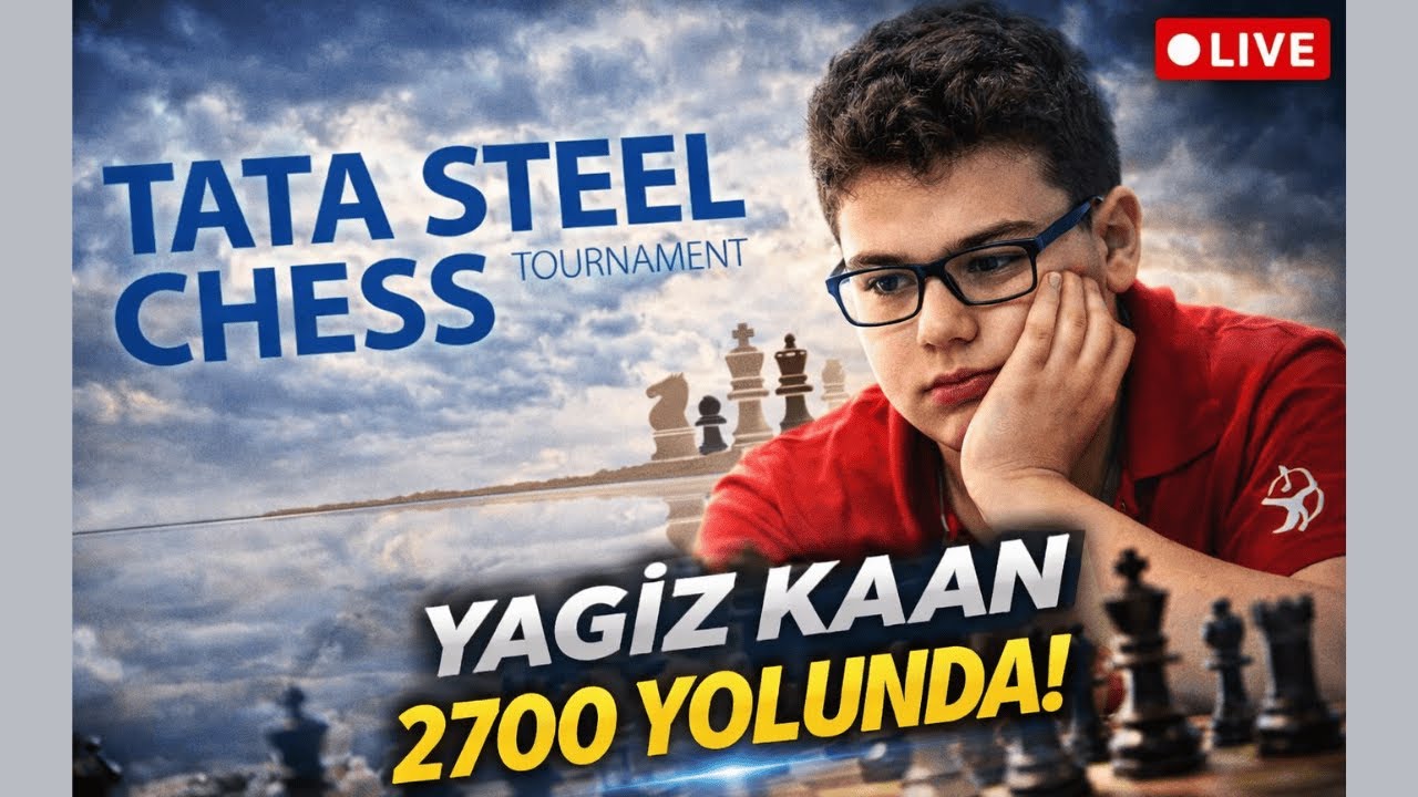 Yağız Kaan Erdoğmuş 2700 Yolunda - Tata Steel Chess Tournament
