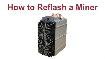 How to Reflash Antminer Firmware
