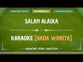 [Nada Wanita] Karaoke - Salam Alaika || Versi Langitan