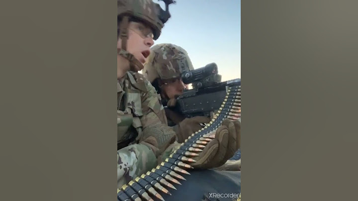 "instrucción de ametralladora, que sonido tan hermoso🇺🇸