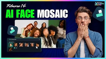 CREATE MIND-BLOWING Ai Face Mosaic Effects in Filmora 14