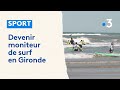 Les moniteurs de surf en formation