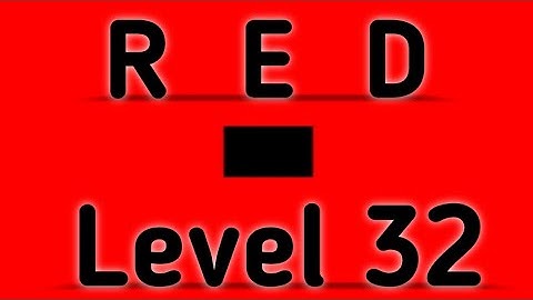 Red Level 32 Different Level Full Walkthrough Gameplay Android Barte Bonte IOS RED Puzzle Game
