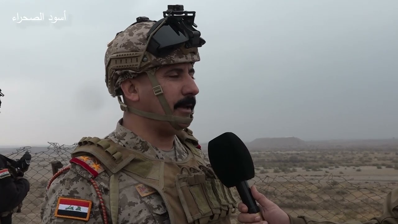 برنامج اسود الصحراء مع ابطال عمليات شرق صلاح الدين وهم يؤمنون الجبال  ويتحدون الأمطار والسيول والبرد