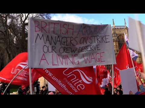 Ba Strike Shocked Mps Call Cabin Crew S Poverty Pay A National
