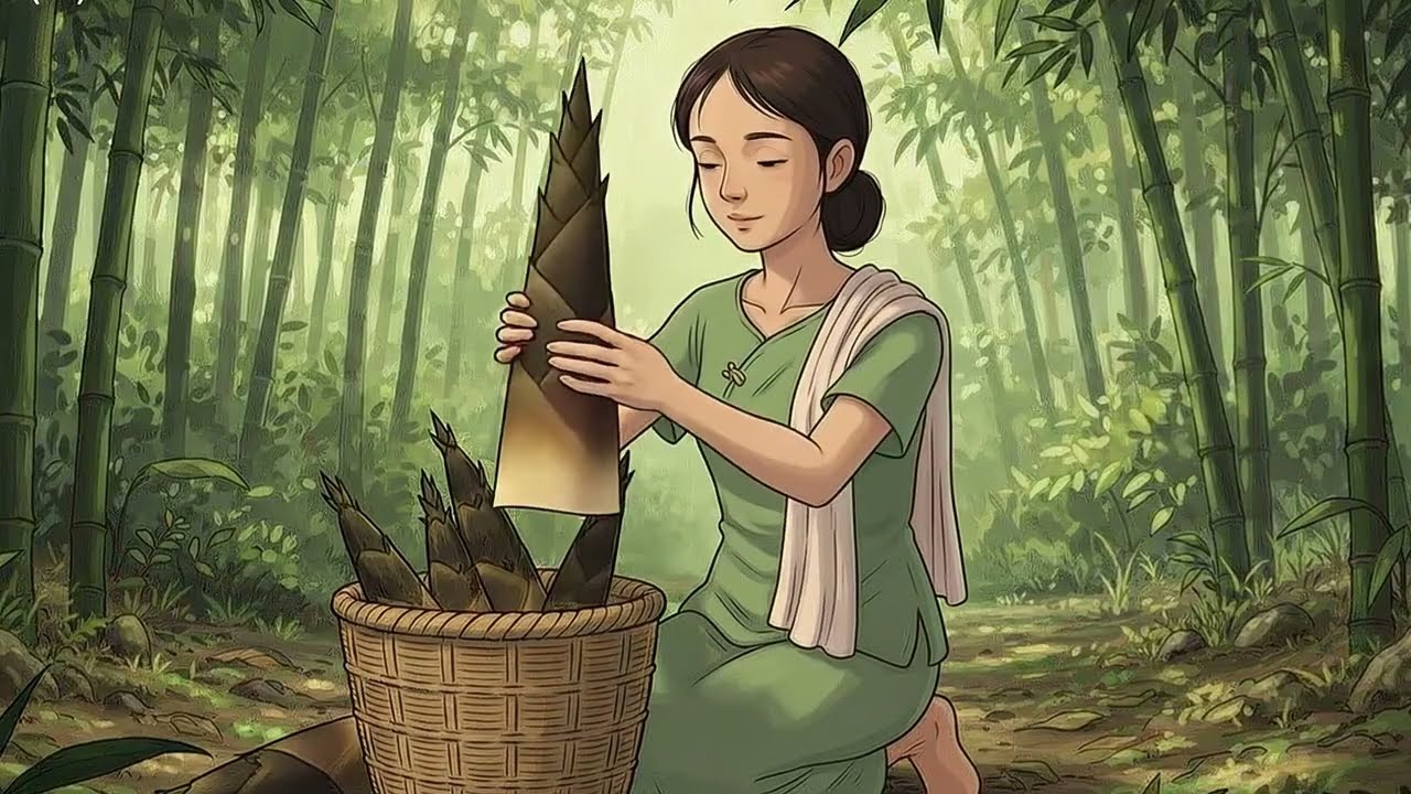 🎋 Foraging Bamboo Shoots: របៀបរកទំពាំងព្រៃ និងធ្វើម្ហូបបែបធម្មជាតិពិតៗ