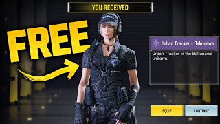 CLAIM FREE Urban Tracker - Bakunawa Skin!