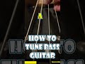 How to Tune Bass Guitar - Check You Are in Tune