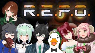 【R.E.P.O.】MODパワーで上限超えの7人！戦いは数だよアニキィ！！【VTuber / ラズリヤ】