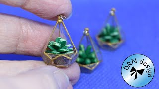 How I Make A Miniature Hanging Plant