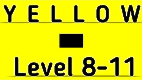 Yellow Level 8 9 10 11 Full Walkthrough Android Gameplay Bart Bonte IOS Yellow Puzzle Game