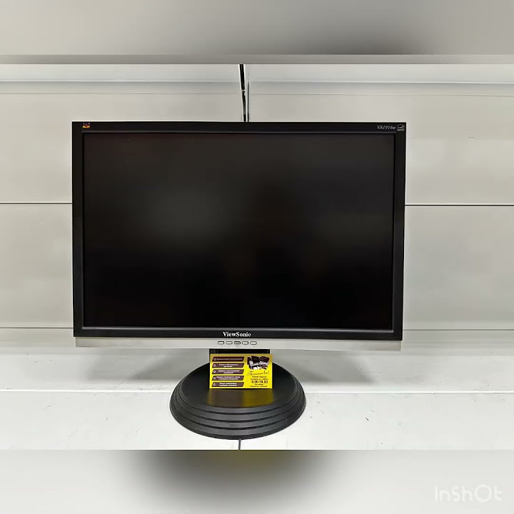 Монитор ViewSonic VA1916W - YouTube