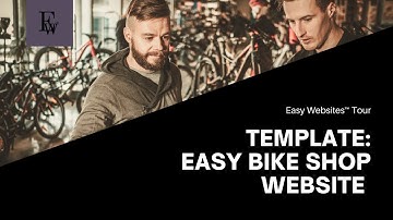 Easy Bike Shop Website Template | Easy Websites™ Tour