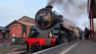 Weekend railways Ep32| 1.1.26| 76017’s last run before withdrawal for overhaul 