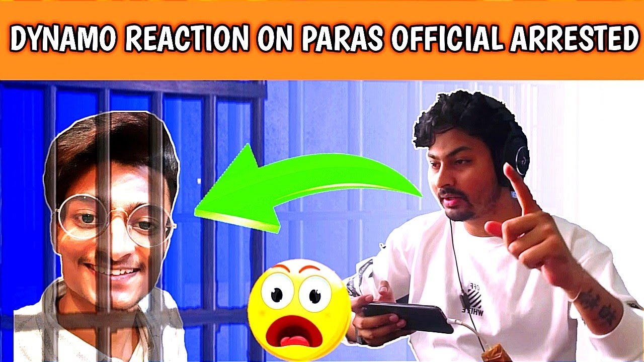 Dynamo On Paras Official Arrested 😯 | Dynamo react on paras official