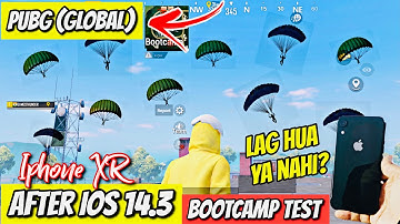 iPhone XR After iOS 14.3 | Pubg Mobile (Global) Bootcamp Test🔥Lag Or Not?Should You Buy it in 2021?