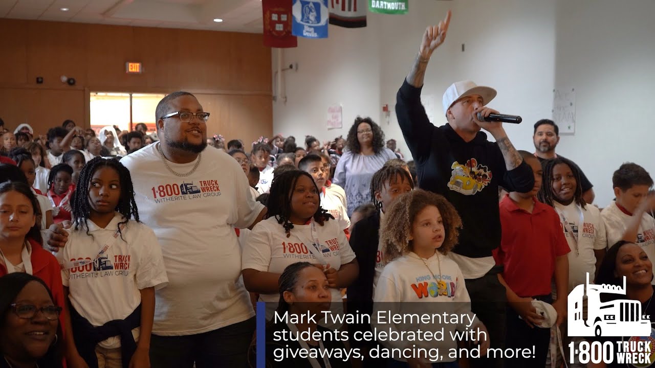 School is Cool with Witherite Law Group: Mark Twain Elementary School ...