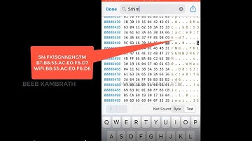 How to recover the SN,WiFI,BT Data from a Erased/Blank NAND |Recovering  Erased SN,WiFI,BT Data
