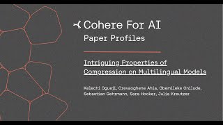 Cohere For AI Paper Profiles: Kelechi Ogueji